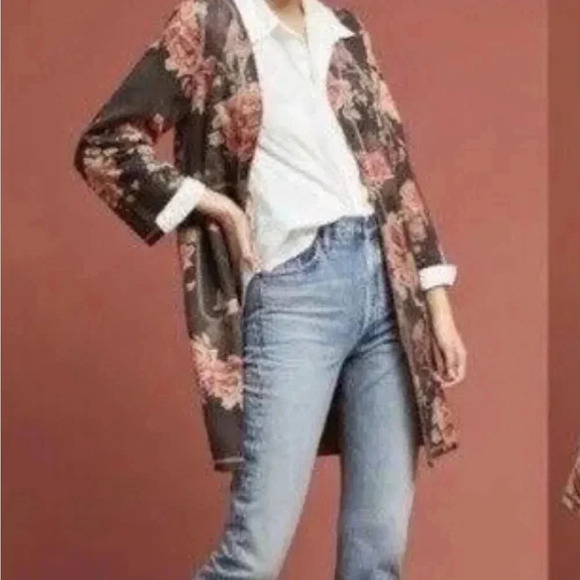 Anthropology faux suede jacket - Picture 3 of 4